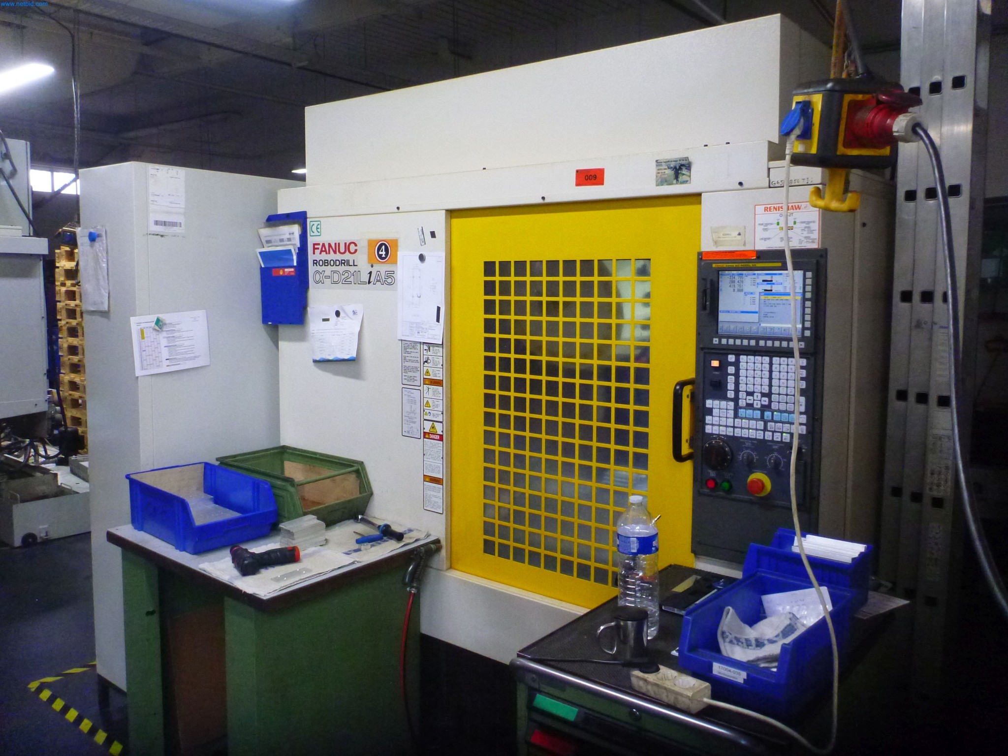 CNC-Vertikal-Bearbeitungszentrum (4) Fanuc Robodrill Alfa-T21 iA5